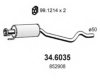 OPEL 5852970 Middle Silencer